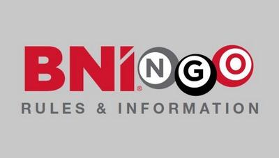 BNIngo Rules & Information for BNI4Success Regions